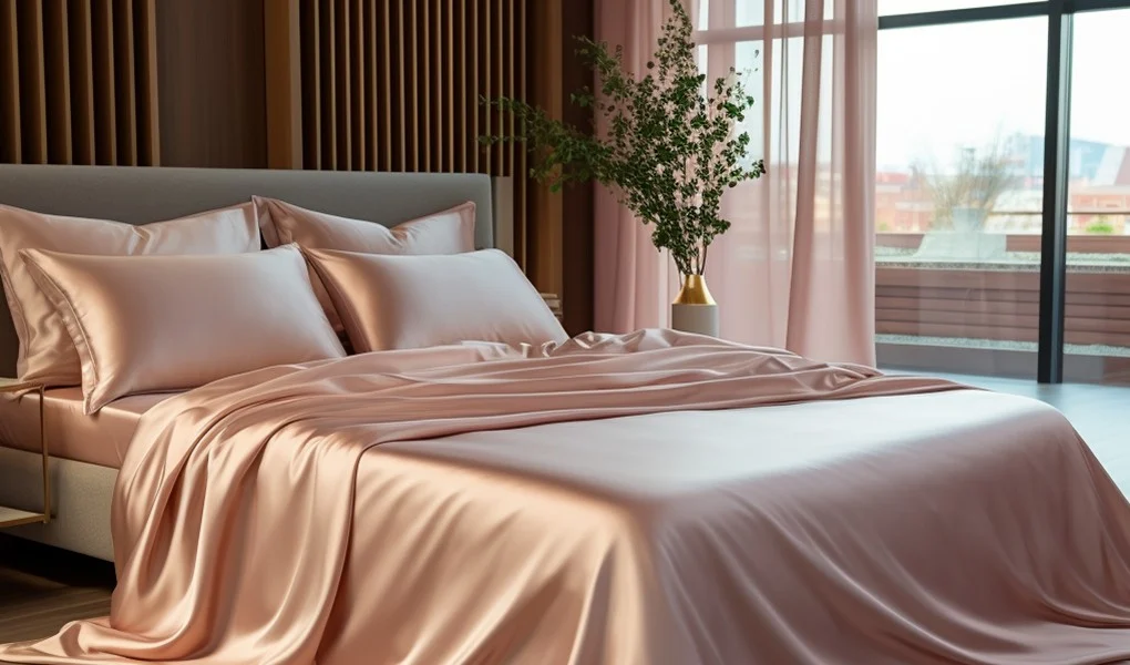 What are the benefits of silk bedsheets?